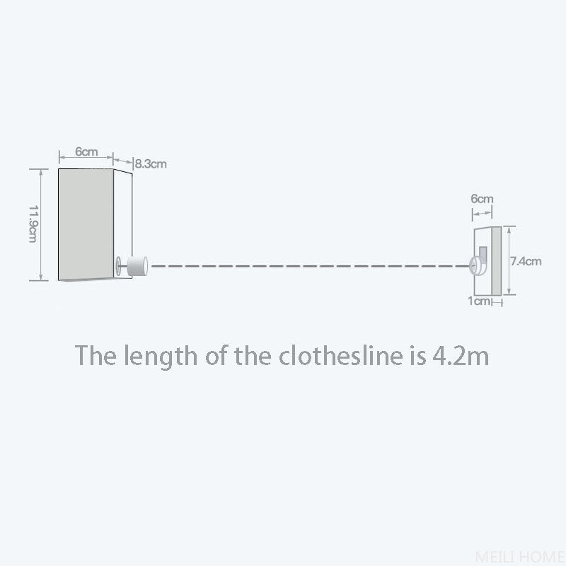 Telescopic Clothes Drying Rope - Gulf Martz