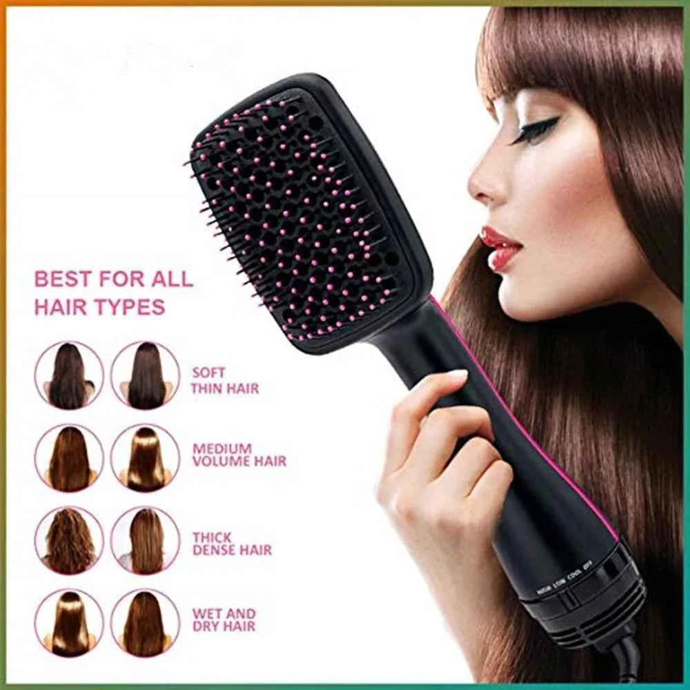 Hair Dryer and Styler - One Step for Effortless Styling