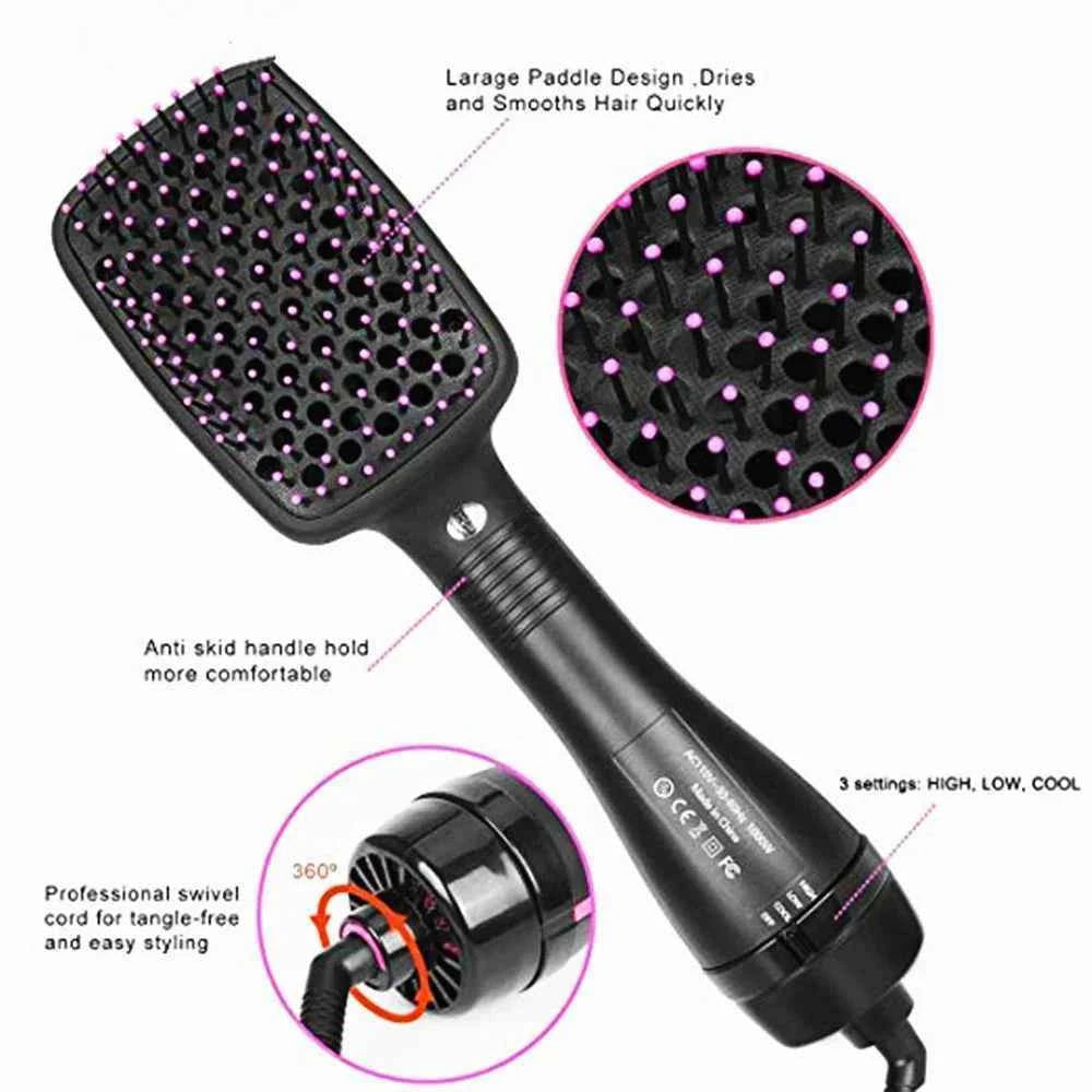Hair Dryer and Styler - One Step for Effortless Styling